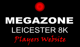 Megazone Leicester 8K Players Website Logo